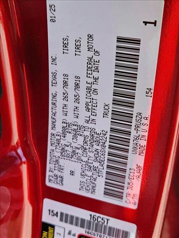 new 2025 Toyota Tundra car, priced at $60,698