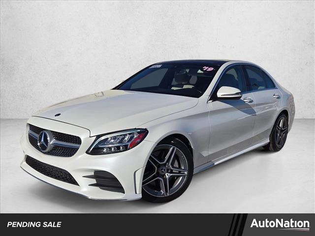 used 2019 Mercedes-Benz C-Class car, priced at $20,393