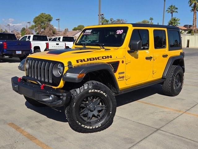 used 2020 Jeep Wrangler Unlimited car, priced at $28,794