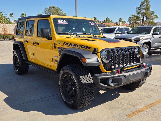 used 2020 Jeep Wrangler Unlimited car, priced at $28,794