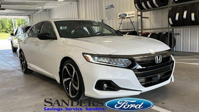 used 2021 Honda Accord car, priced at $23,073