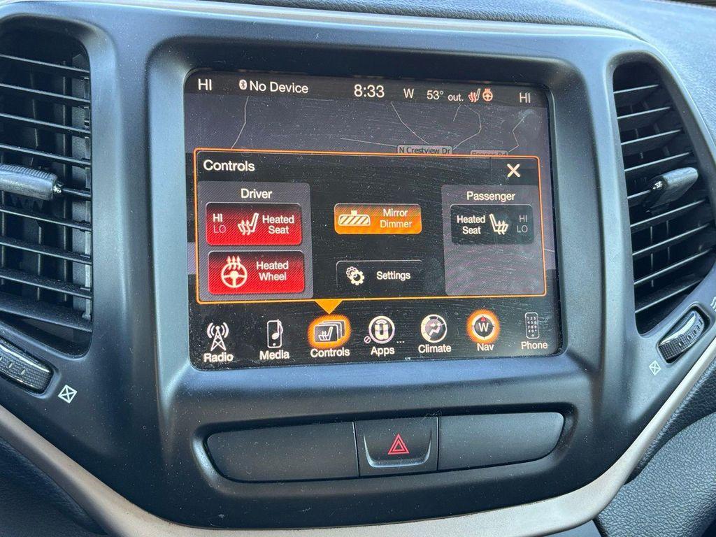 used 2016 Jeep Cherokee car, priced at $7,476