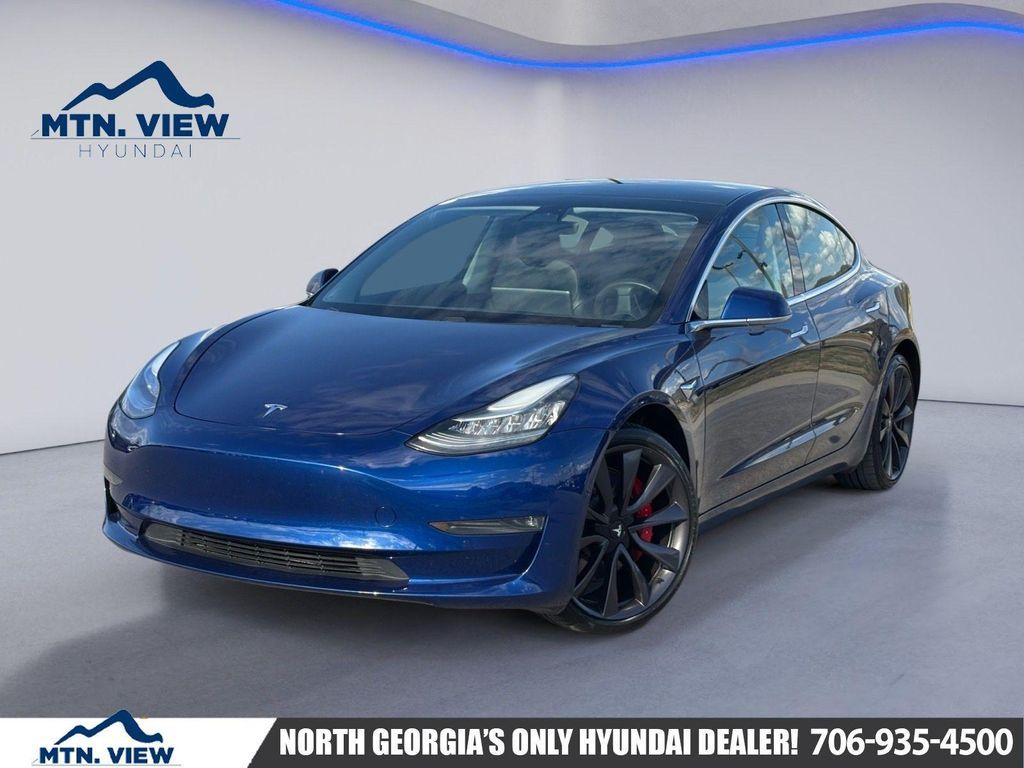used 2020 Tesla Model 3 car, priced at $25,681