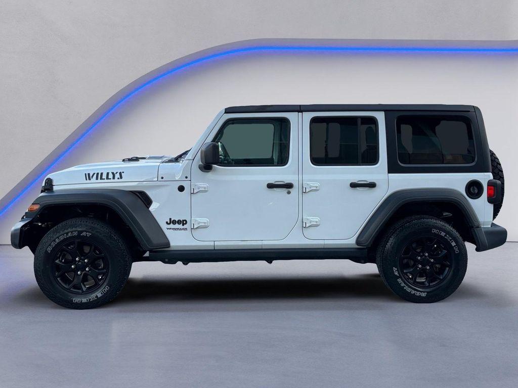 used 2021 Jeep Wrangler Unlimited car, priced at $24,056