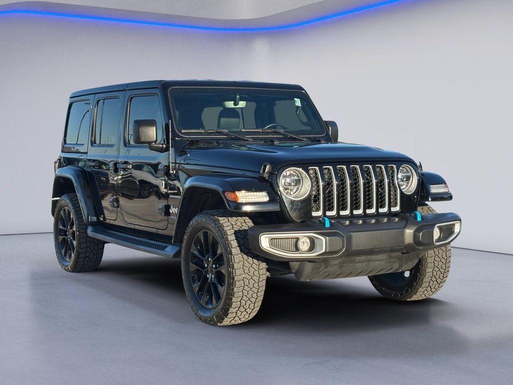 used 2022 Jeep Wrangler Unlimited 4xe car, priced at $26,373