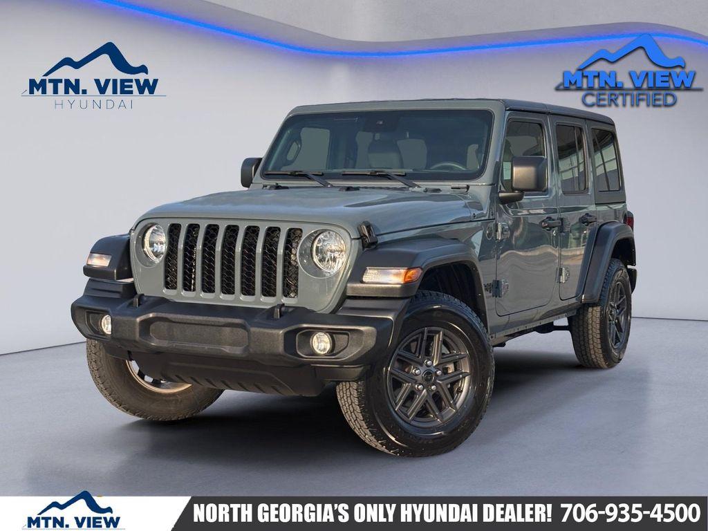 used 2024 Jeep Wrangler car, priced at $29,123
