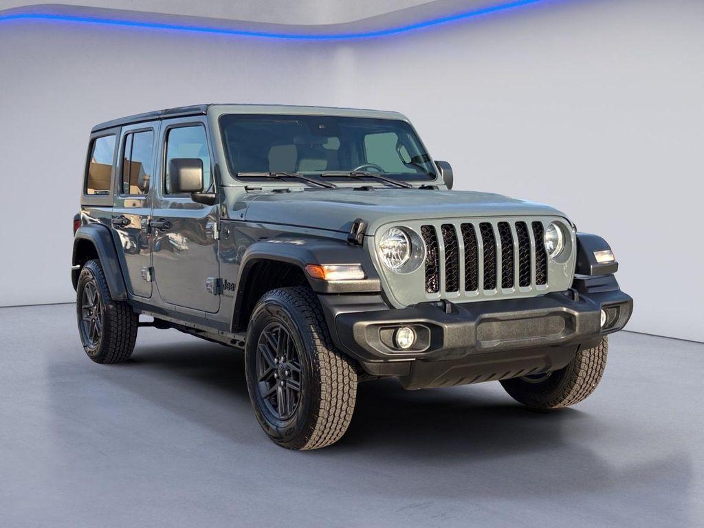 used 2024 Jeep Wrangler car, priced at $29,123