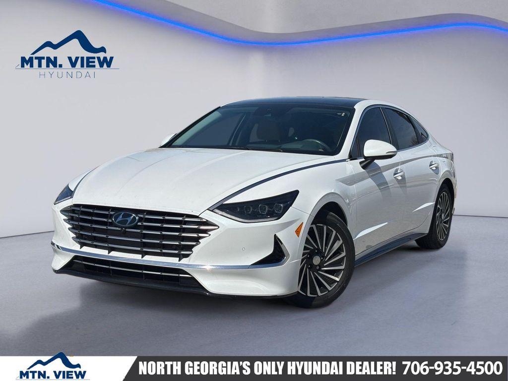 used 2021 Hyundai Sonata car, priced at $21,995
