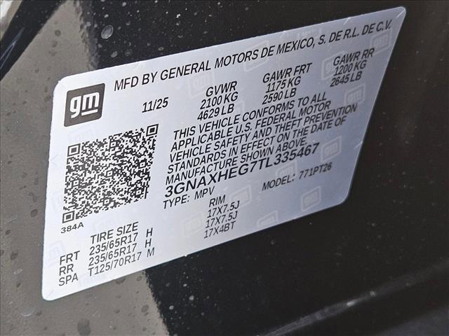 new 2026 Chevrolet Equinox car, priced at $26,995