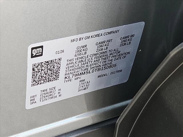 new 2026 Chevrolet TrailBlazer car, priced at $24,995