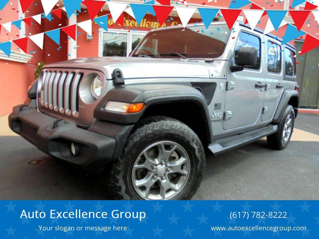 used 2020 Jeep Wrangler Unlimited car, priced at $24,977