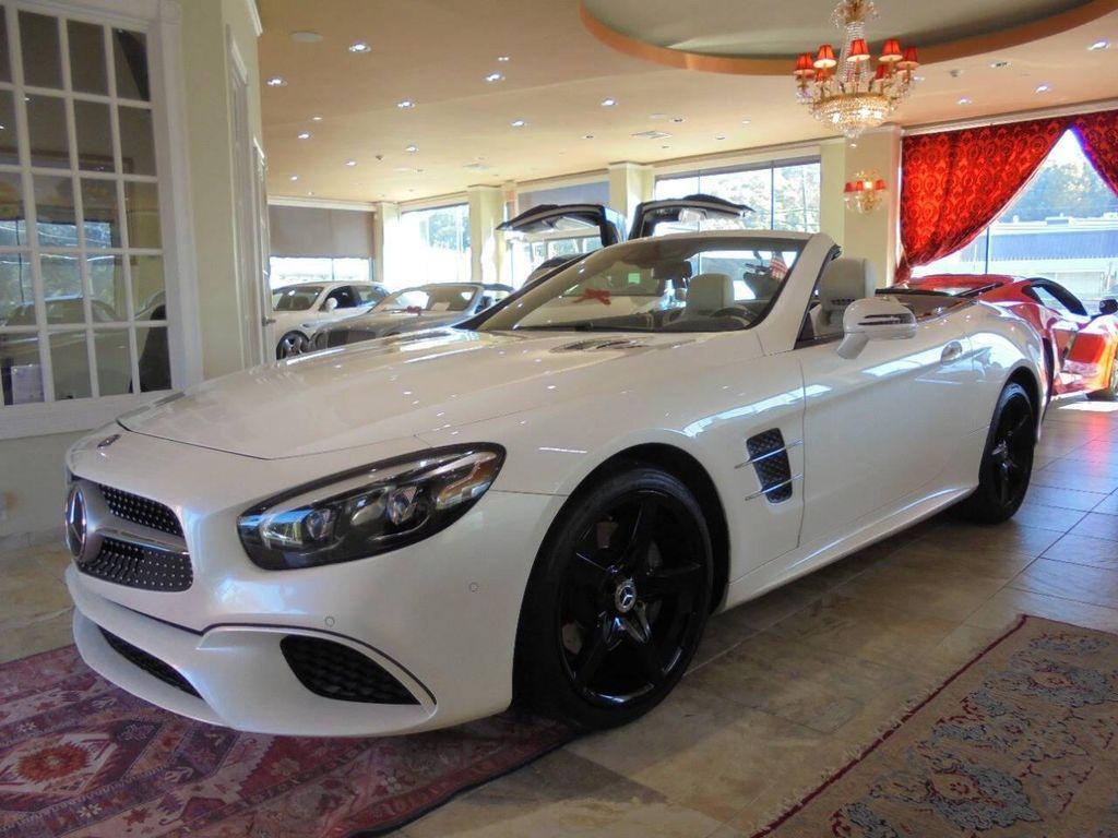 used 2017 Mercedes-Benz SL 550 car, priced at $49,777