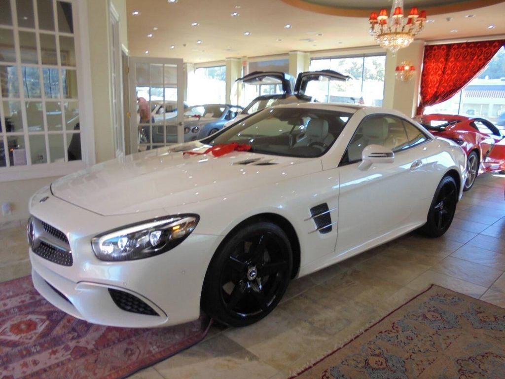 used 2017 Mercedes-Benz SL 550 car, priced at $49,777