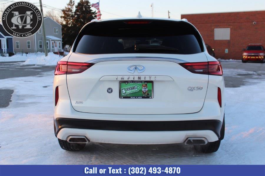 used 2021 INFINITI QX50 car, priced at $24,997