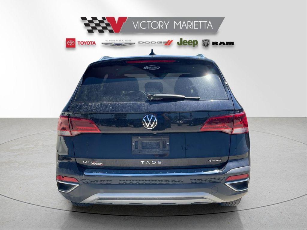 used 2024 Volkswagen Taos car, priced at $25,410