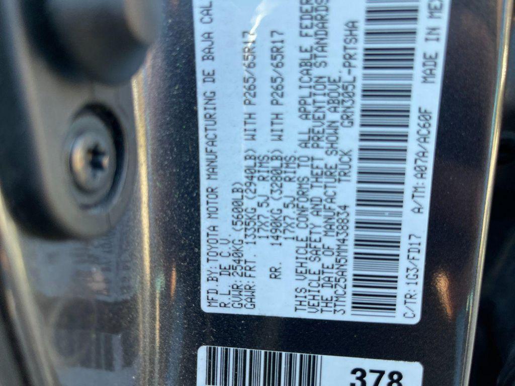 used 2021 Toyota Tacoma car, priced at $35,612