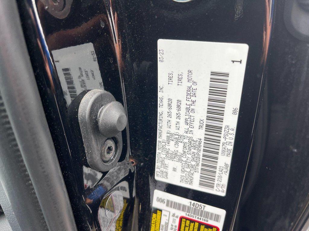 used 2023 Toyota Tundra car, priced at $54,944