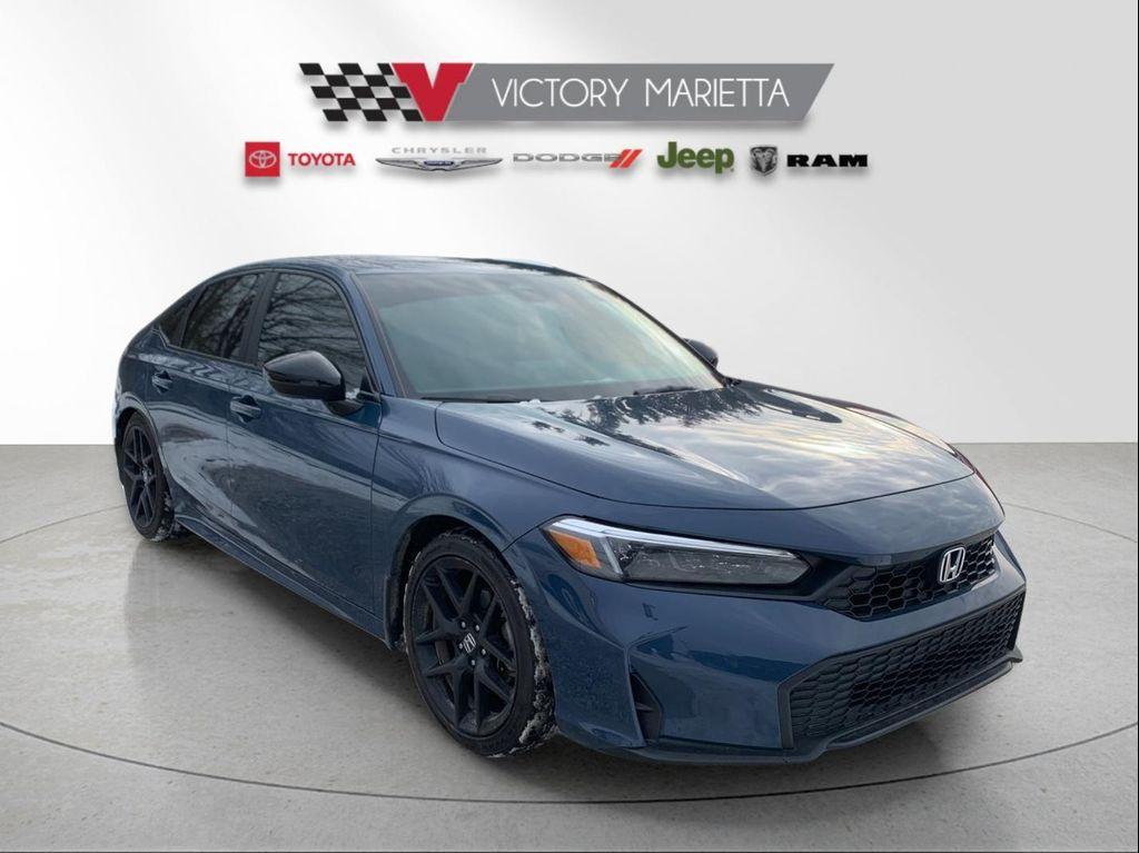 used 2025 Honda Civic car, priced at $24,811
