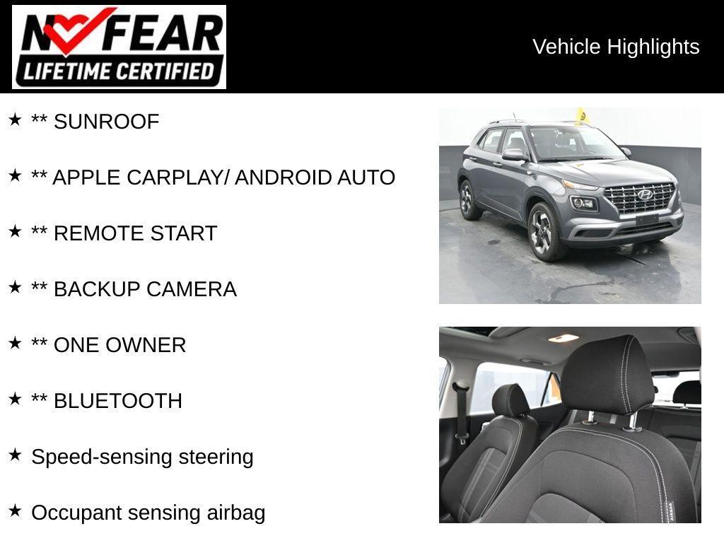 used 2025 Hyundai Venue car, priced at $22,077