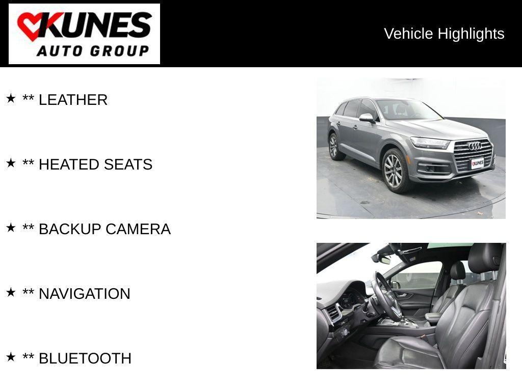 used 2017 Audi Q7 car, priced at $14,770