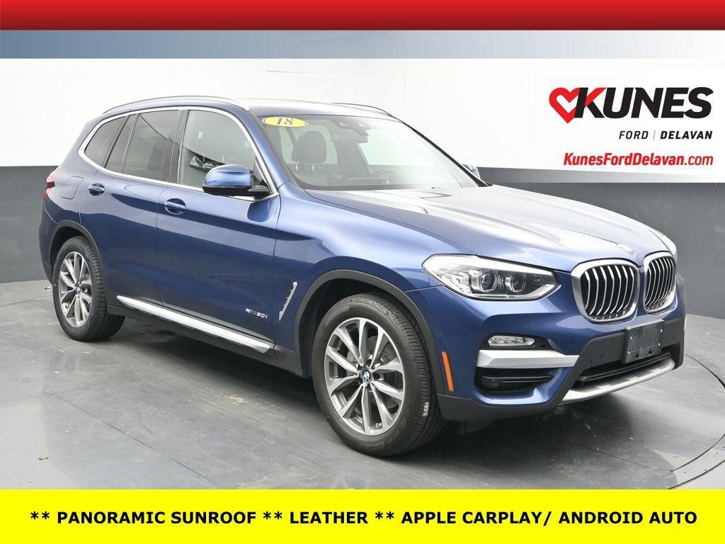 used 2018 BMW X3 car, priced at $25,170