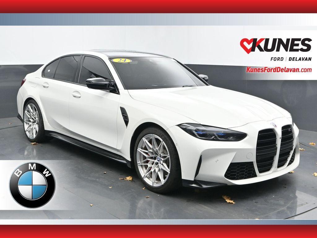 used 2024 BMW M3 car, priced at $95,799