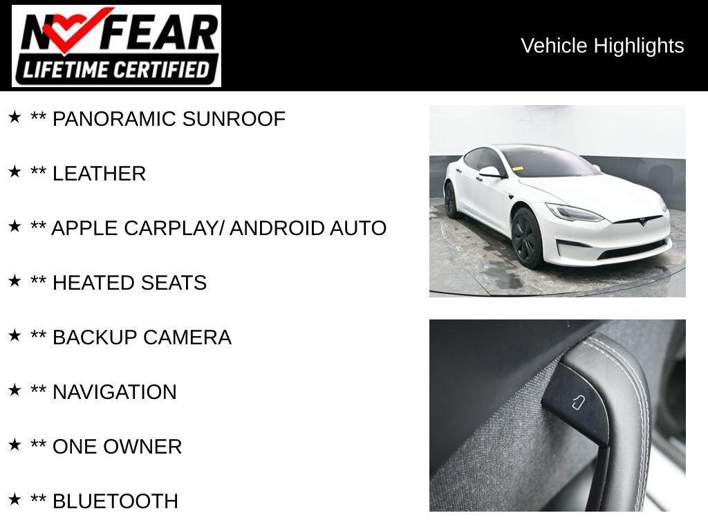 used 2021 Tesla Model S car, priced at $48,999