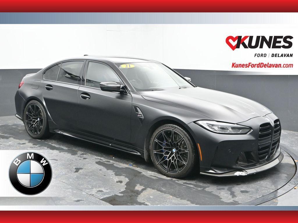 used 2021 BMW M3 car, priced at $69,999