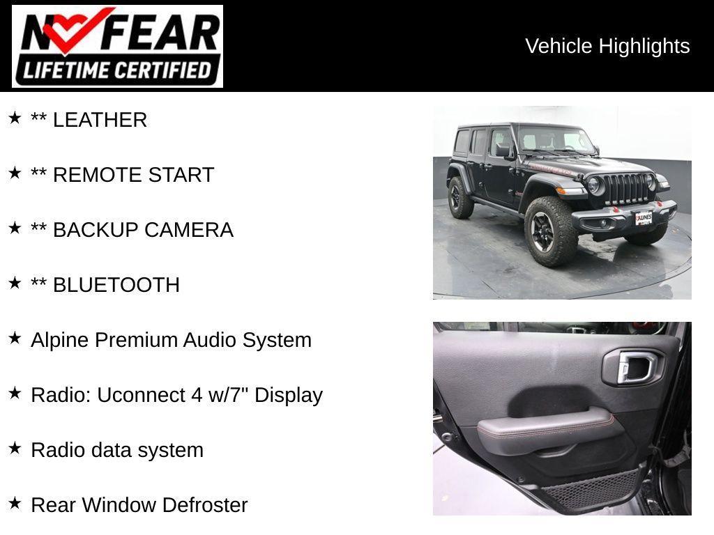 used 2021 Jeep Wrangler Unlimited car, priced at $32,168
