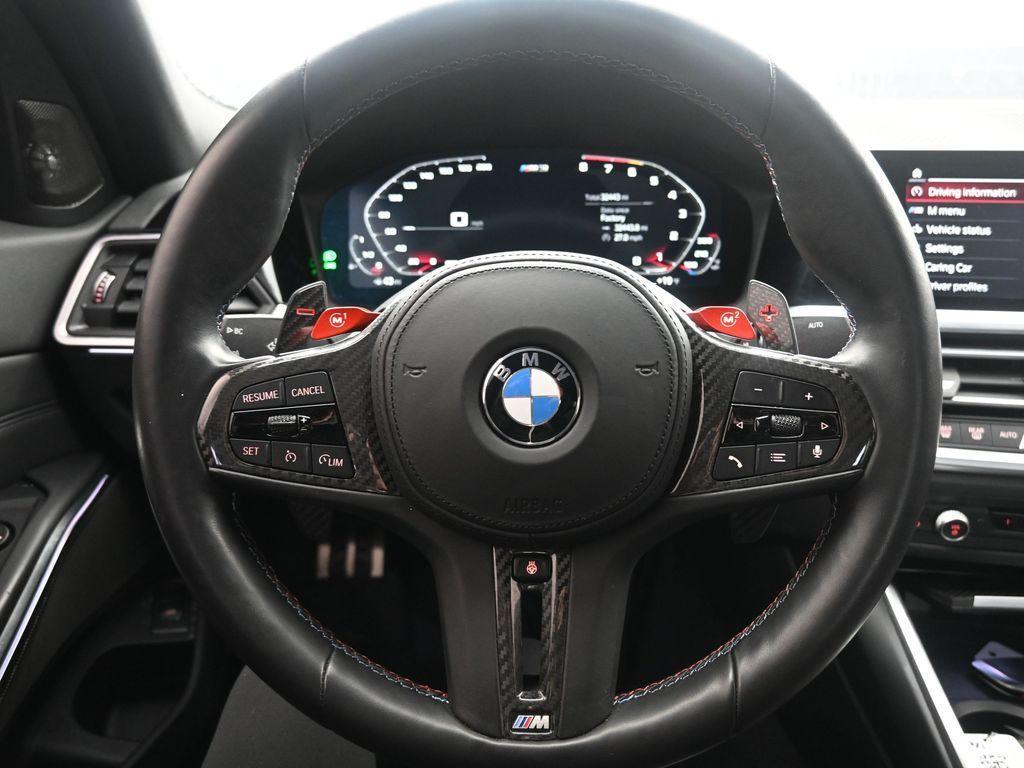 used 2022 BMW M3 car, priced at $80,999