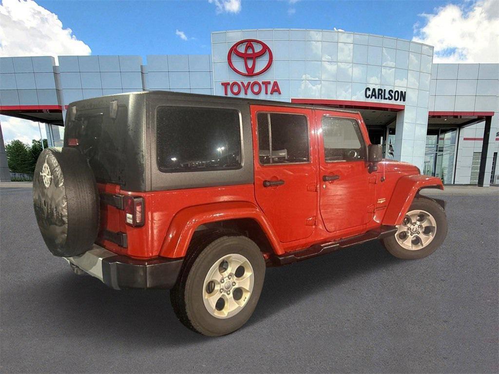 used 2014 Jeep Wrangler Unlimited car, priced at $11,948