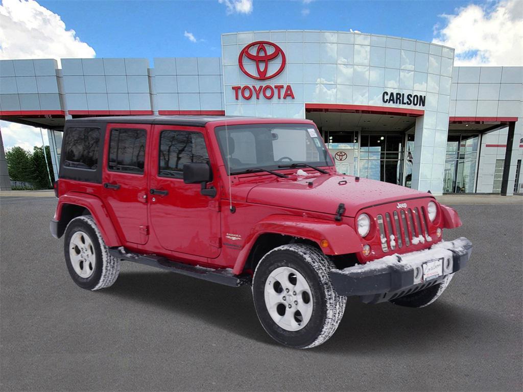 used 2014 Jeep Wrangler Unlimited car, priced at $11,948