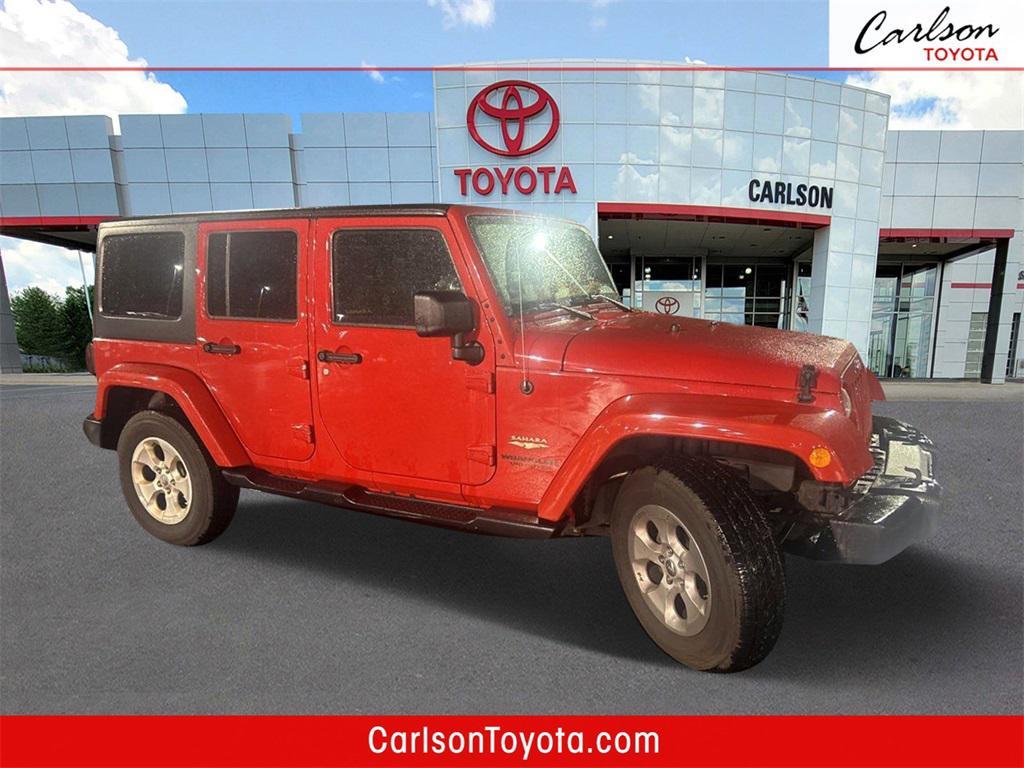 used 2014 Jeep Wrangler Unlimited car, priced at $12,999