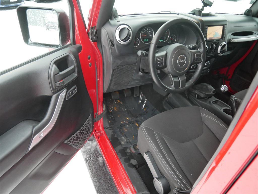 used 2014 Jeep Wrangler Unlimited car, priced at $11,948