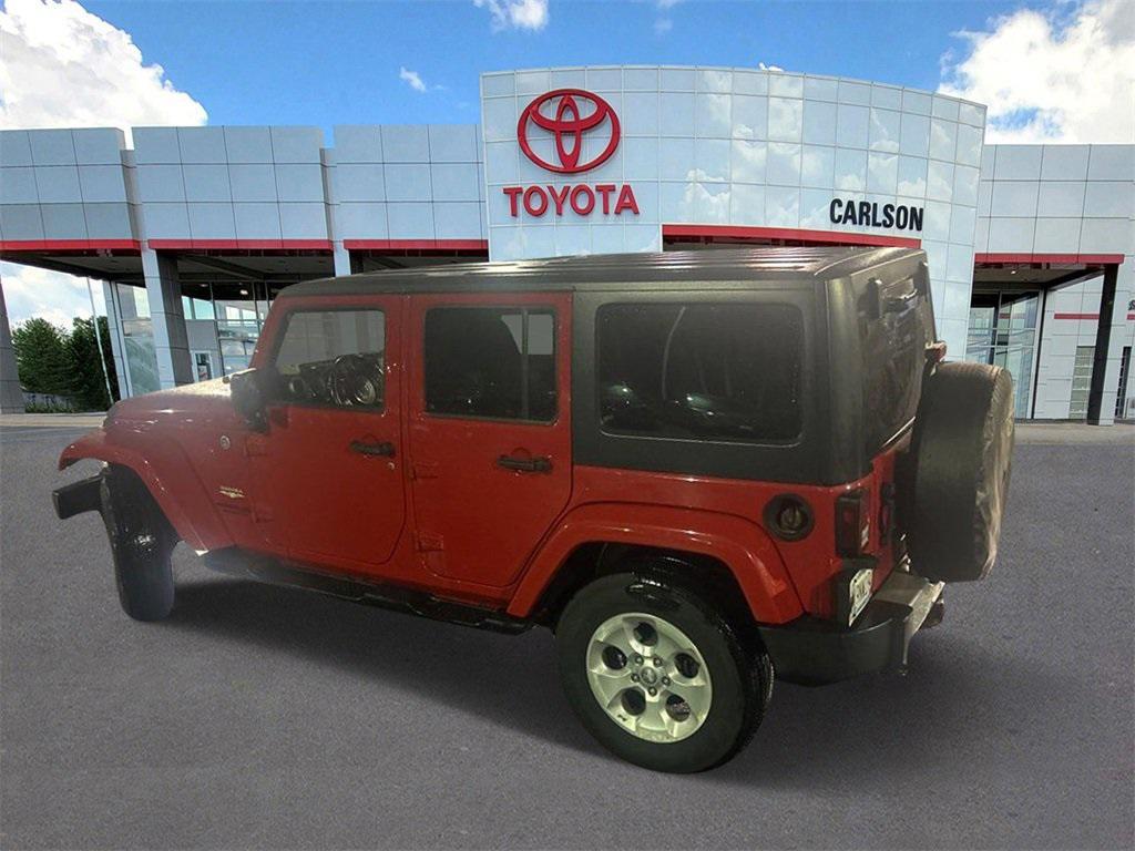 used 2014 Jeep Wrangler Unlimited car, priced at $11,948