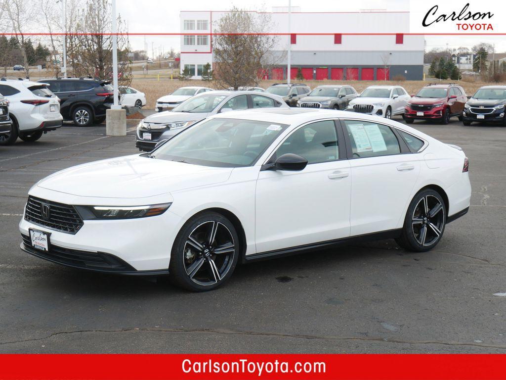 used 2024 Honda Accord Hybrid car, priced at $25,099