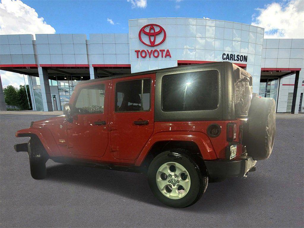 used 2014 Jeep Wrangler Unlimited car, priced at $10,434