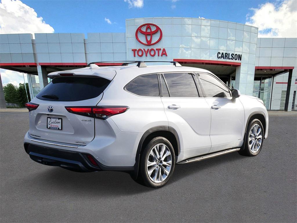 used 2023 Toyota Highlander Hybrid car, priced at $45,299