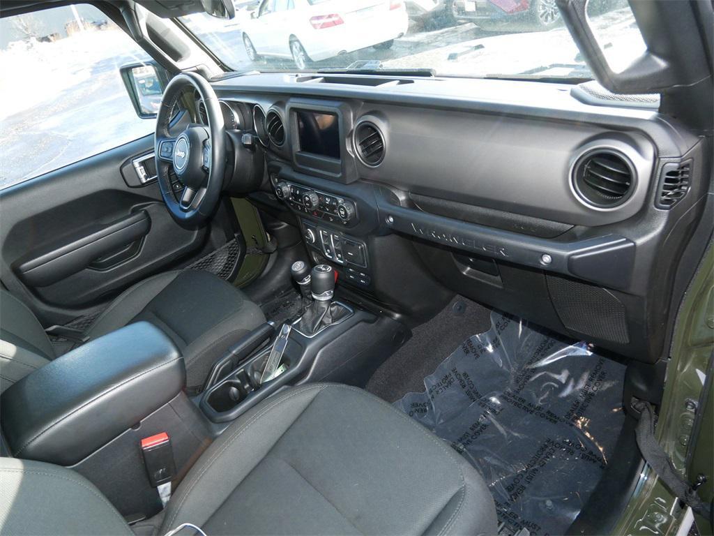 used 2021 Jeep Wrangler car, priced at $25,269