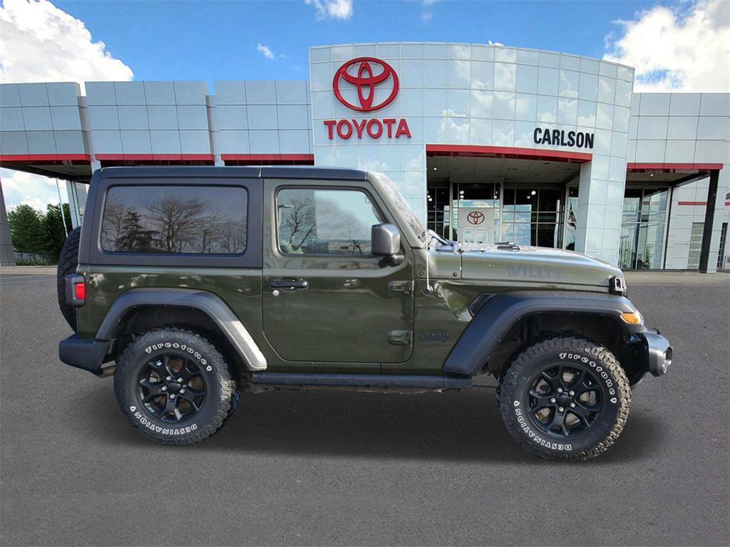 used 2021 Jeep Wrangler car, priced at $25,269