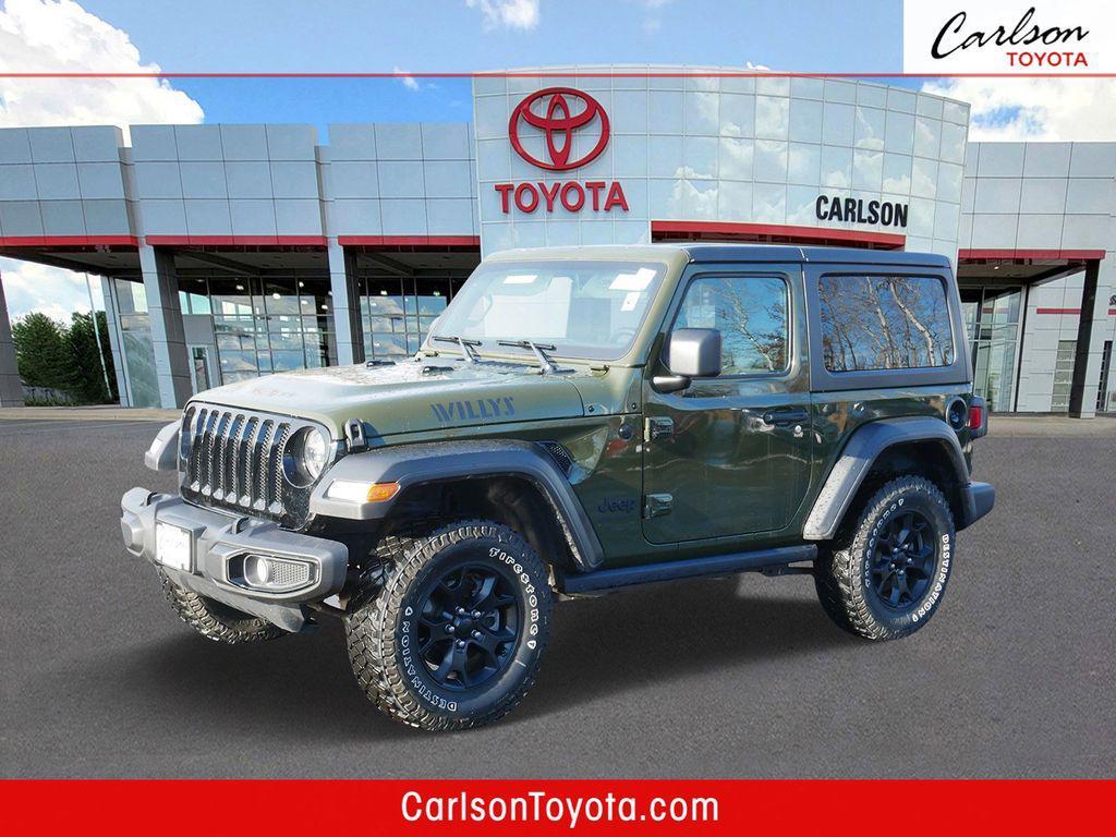 used 2021 Jeep Wrangler car, priced at $22,900