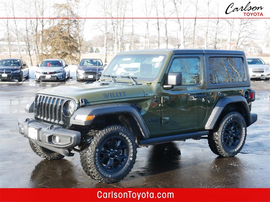 used 2021 Jeep Wrangler car, priced at $25,999