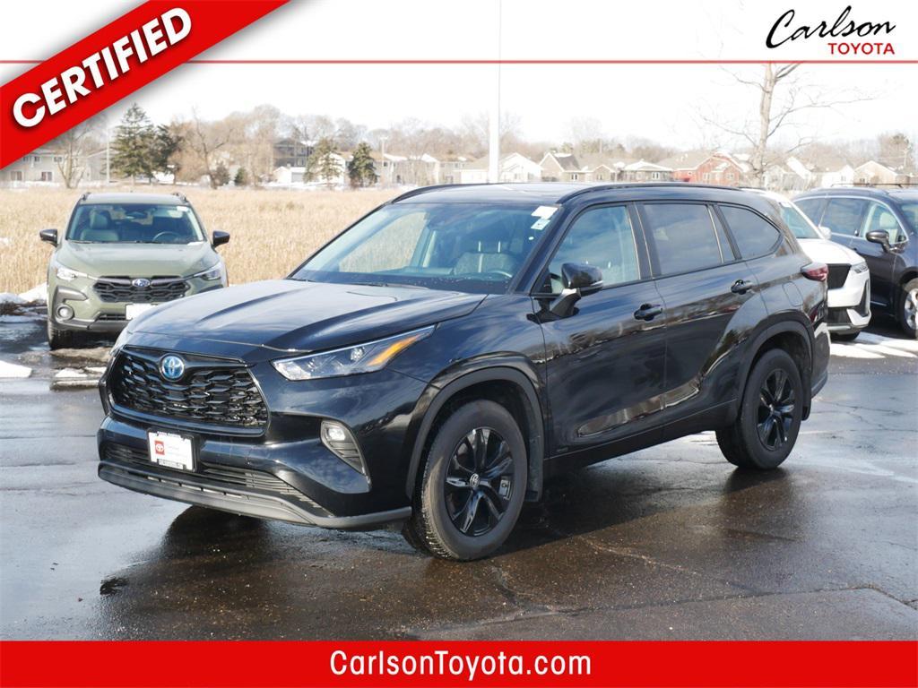 used 2024 Toyota Highlander Hybrid car, priced at $49,991
