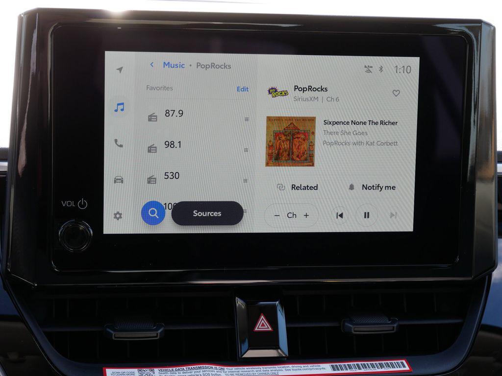 new 2026 Toyota Corolla Hybrid car, priced at $27,638