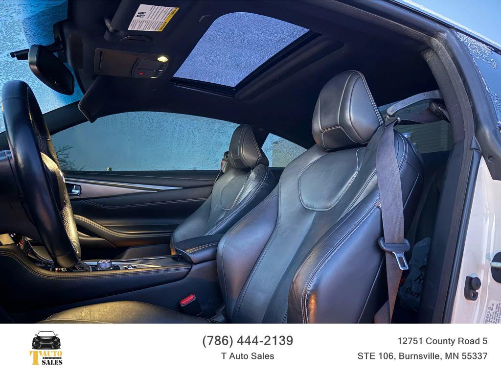 used 2017 INFINITI Q60 car, priced at $16,995