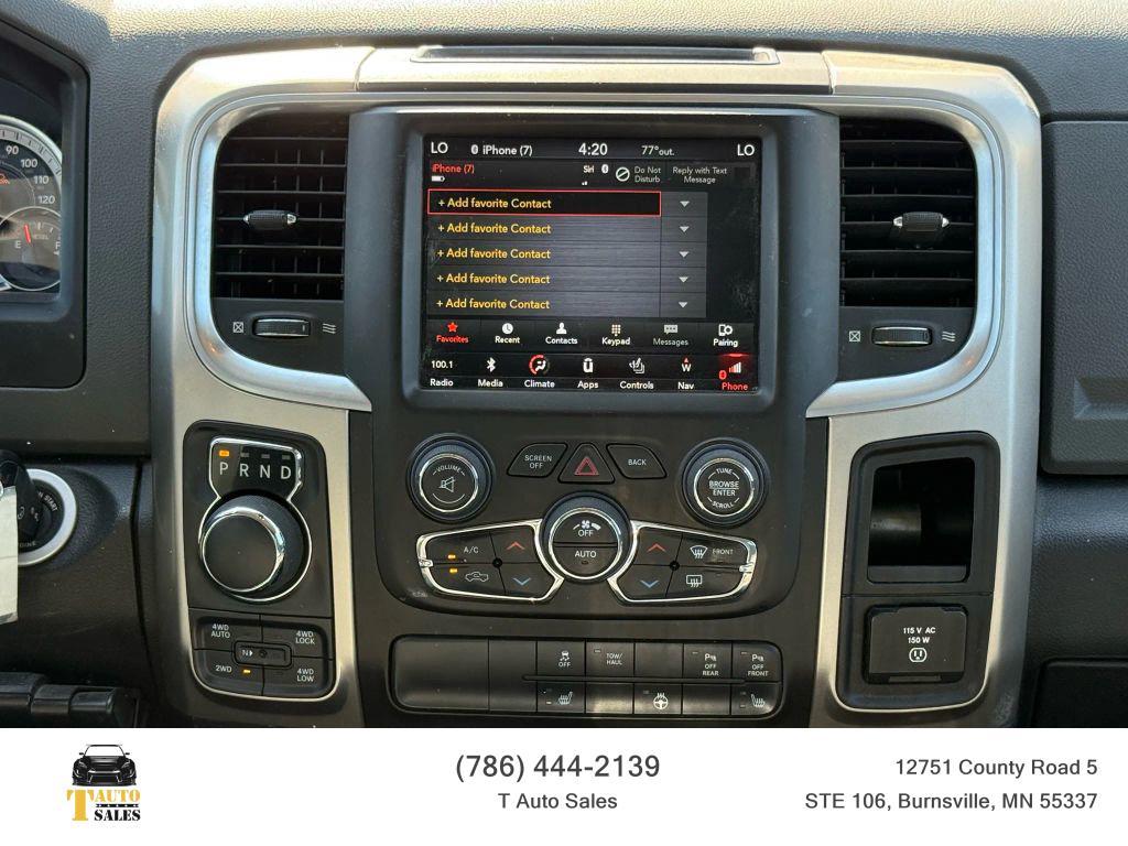 used 2018 Ram 1500 car, priced at $15,895