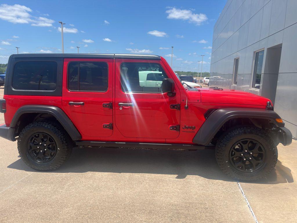 used 2021 Jeep Wrangler Unlimited car, priced at $26,977