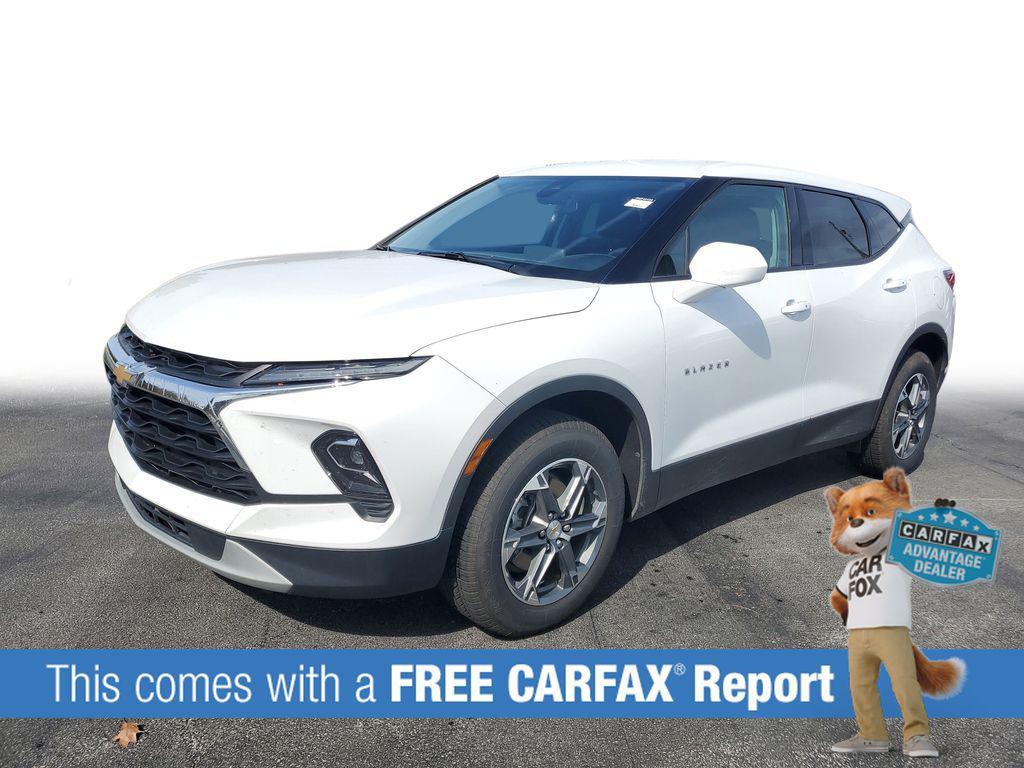 used 2025 Chevrolet Blazer car, priced at $22,650