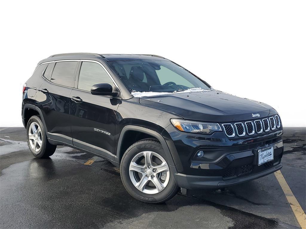 used 2024 Jeep Compass car, priced at $19,100