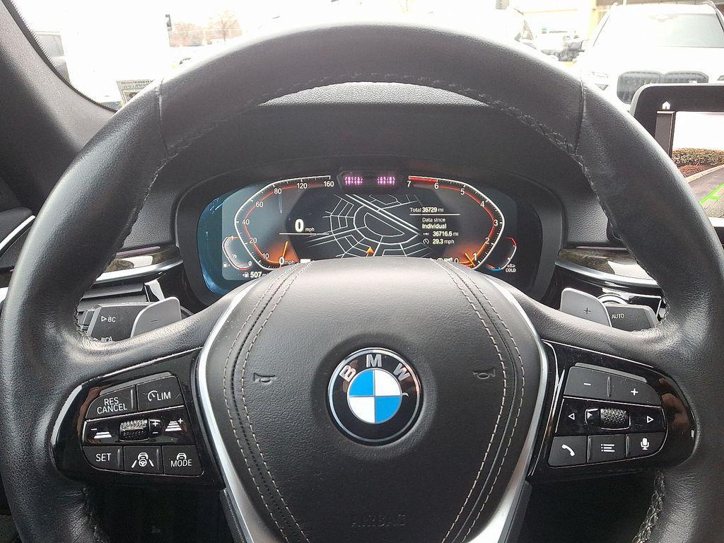 used 2023 BMW 530 car, priced at $36,445